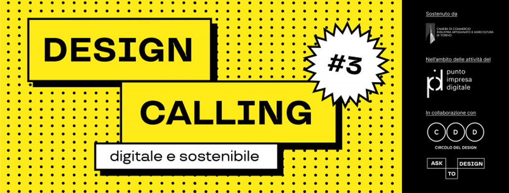 Bando Design Calling digitale e sostenibile