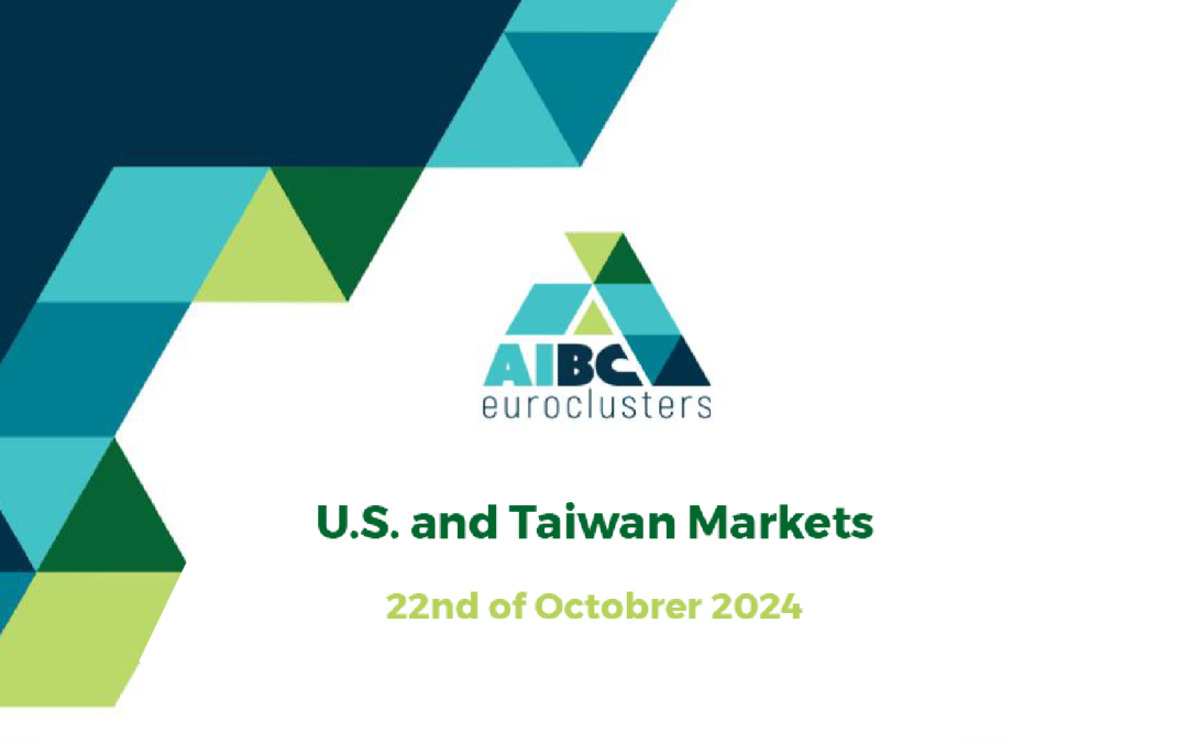 Partecipa ai webinar AIBC EUROCLUSTERS “U.S. and Taiwan Markets” il 22 ottobre