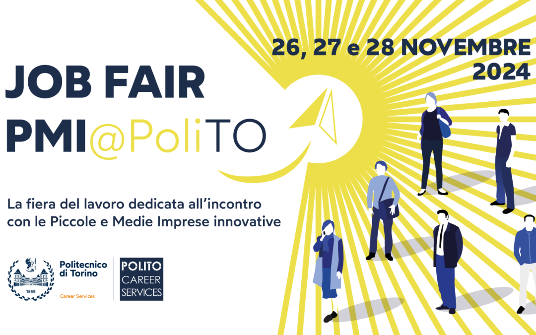 Aperte le candidature per partecipare alla Job Fair PMI 2024 @Politecnico
