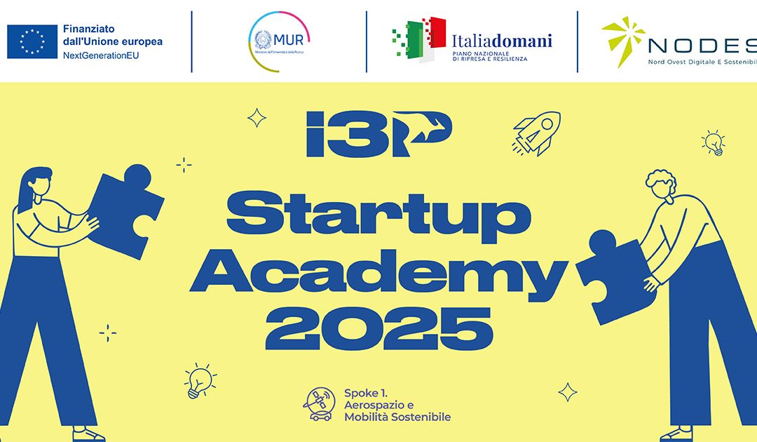 I3P Startup Academy 2025 – candidature fino il 19 febbraio