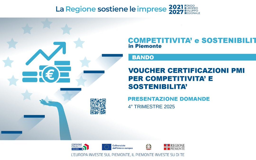 Bando “Voucher Certificazioni PMI per competitività e sostenibilità”