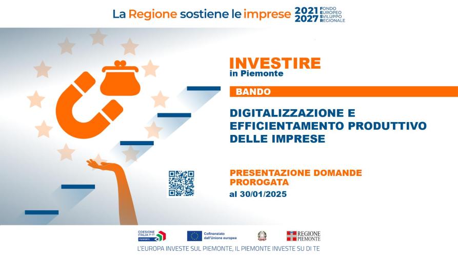 Bando per la Digitalizzazione e l’Efficientamento Produttivo delle PMI
