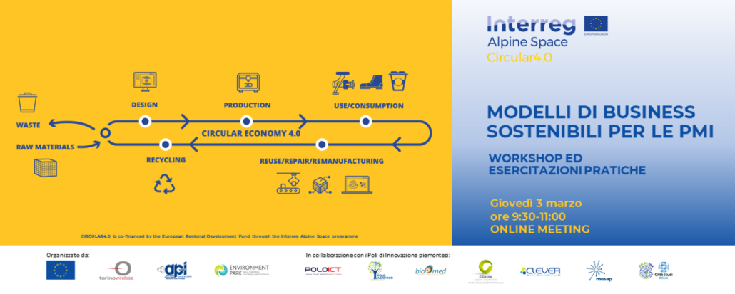 Webinar 3 marzo – Modelli di business sostenibili per la tua PMI