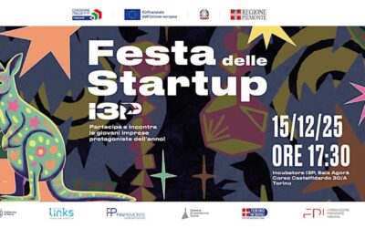 Festa delle Startup I3P 2025, 26ª edizione