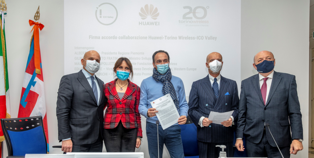 Siglato l’accordo di collaborazione con Huawei Italia