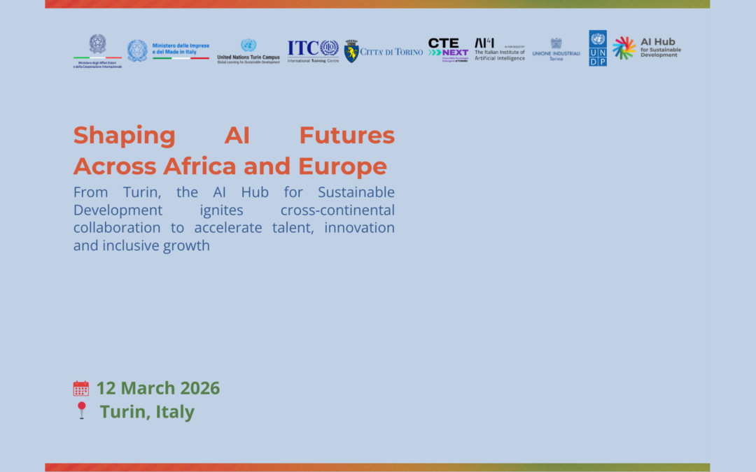Shaping AI Futures Across Africa & Europe arriva a Torino | 12 marzo