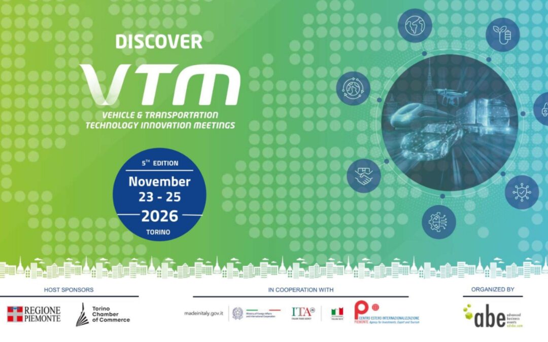 VTM 2026 torna a Torino dal 23 al 25 novembre